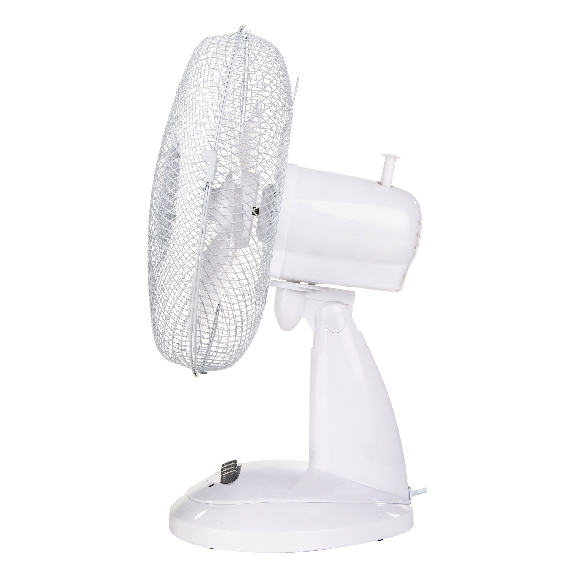 ADLER Kamea 70 W bílý - plastový stolní pokojový ventilátor