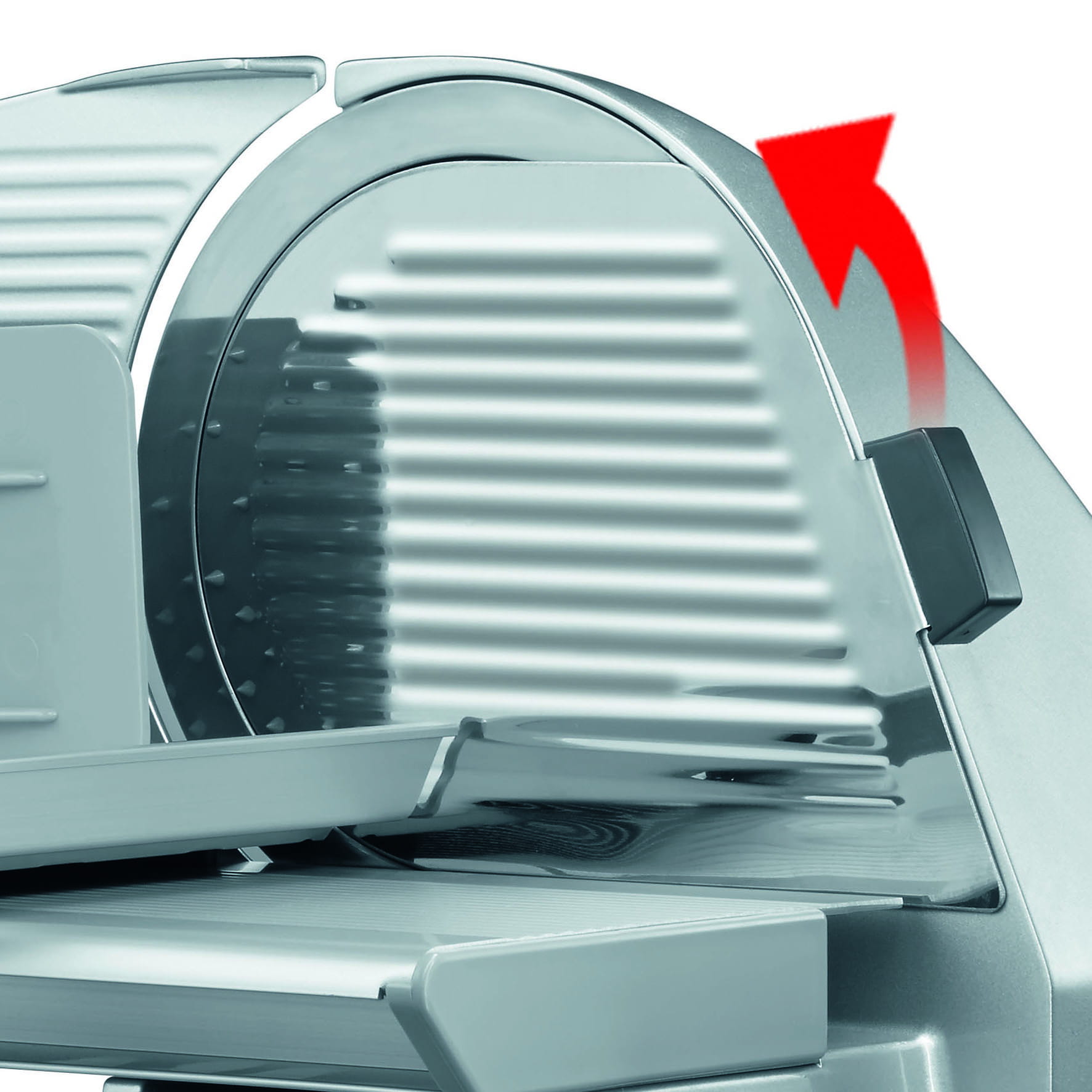GRAEF Chef''s Line Master M80 170 W - krajalnica do chleba i wędlin ze stali nierdzewnej elektryczna