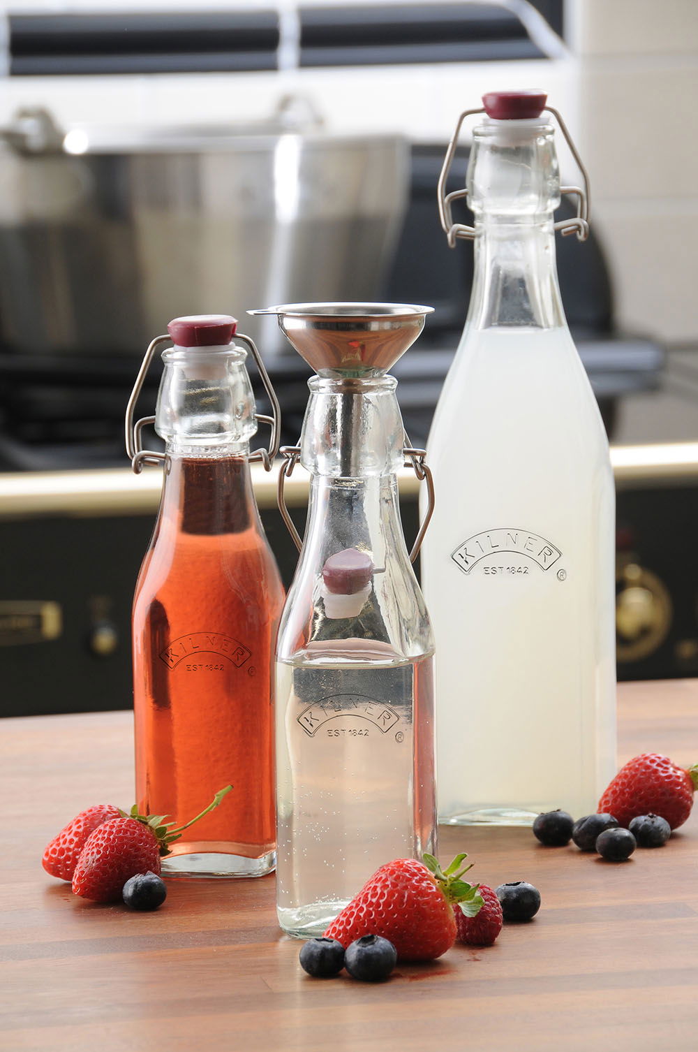 KILNER Botella 0,3 l - skleněná láhev se zátkou