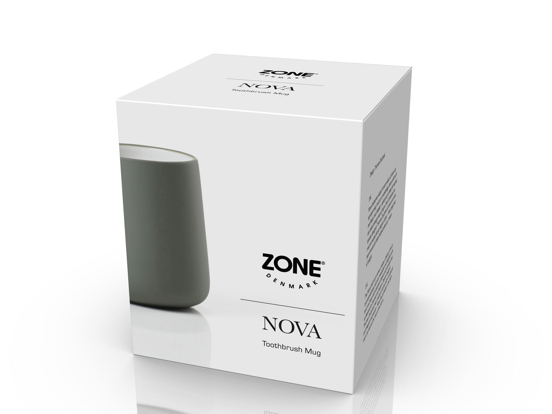 ZONE DENMARK Nova One - porcelánový hrníček na zubní kartáčky