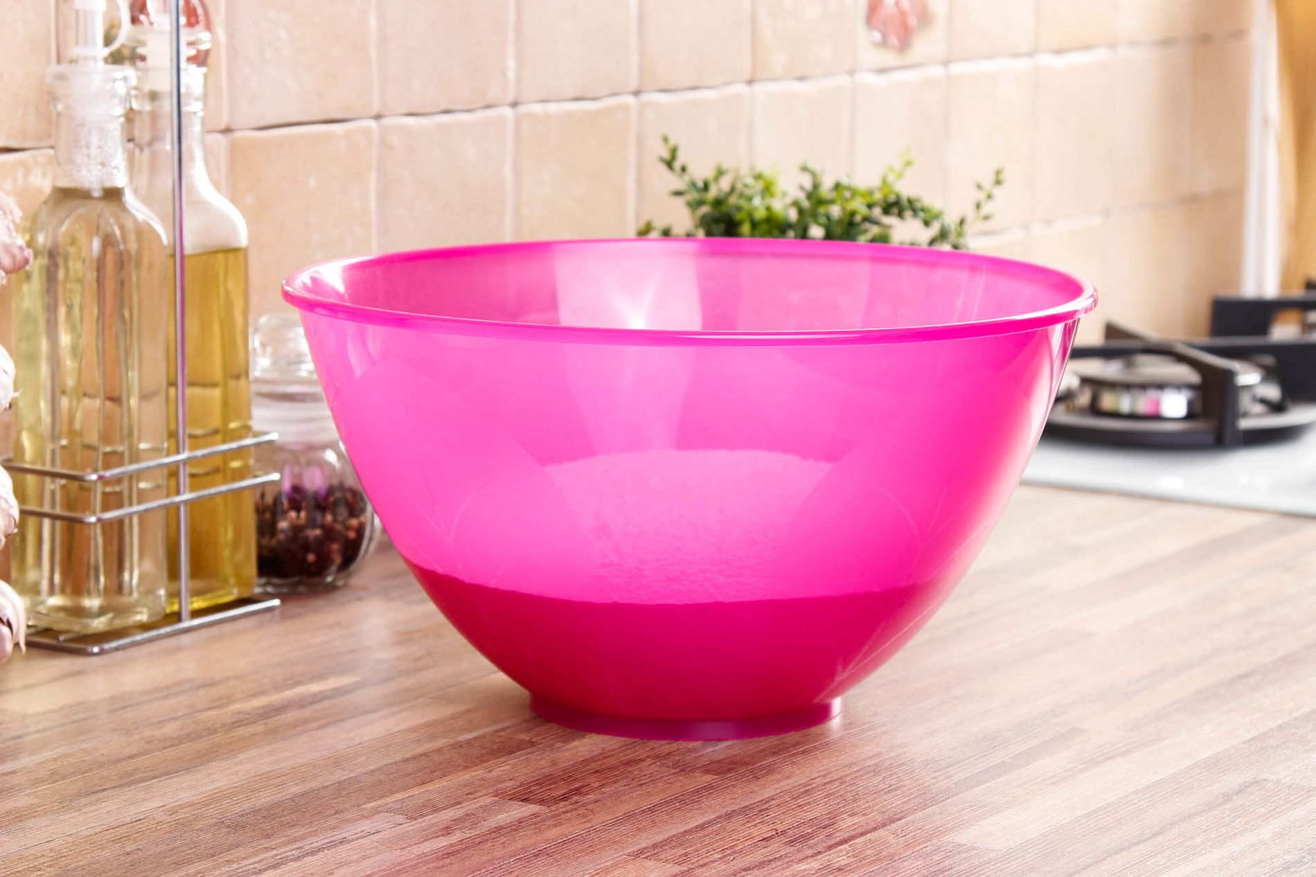 Miska kuchenna plastikowa BRANQ CYKORIA MIX KOLORÓW 5 l