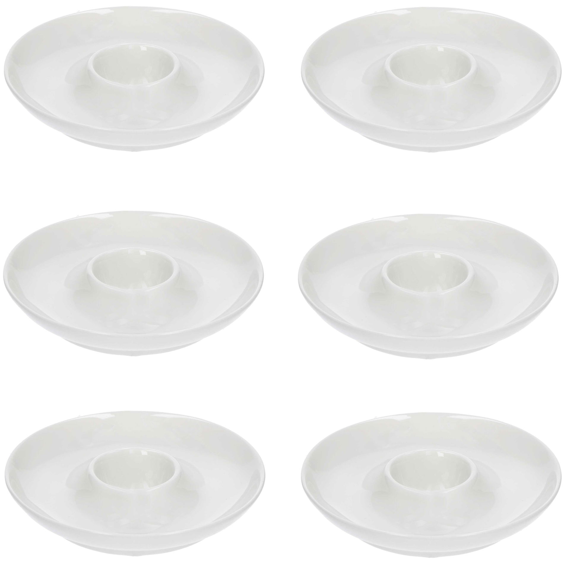 LA PORCELLANA BIANCA Vejce 6 ks. - podložky na vejce z porcelánu