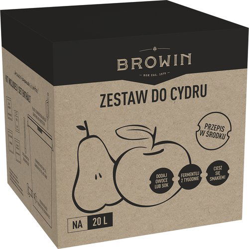 BROWIN Cider - zestaw do produkcji cydru
