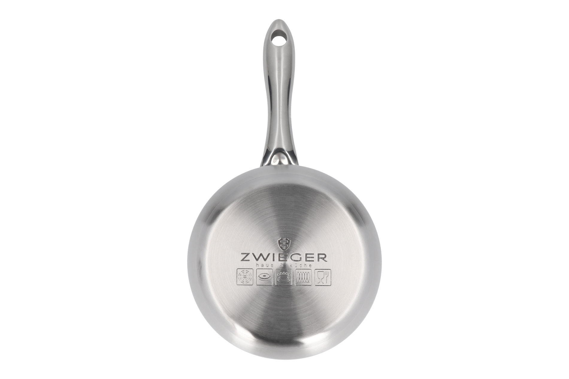 ZWIEGER Practi Plus 1,9 l - nerezový kastrol s poklicí