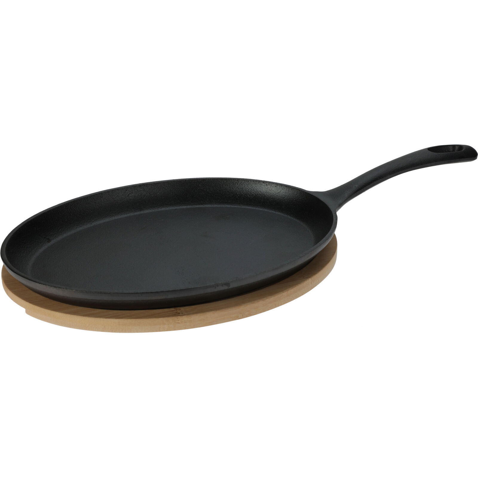 EXCELLENT HOUSEWARE litinová pánev s prkénkem 24 cm