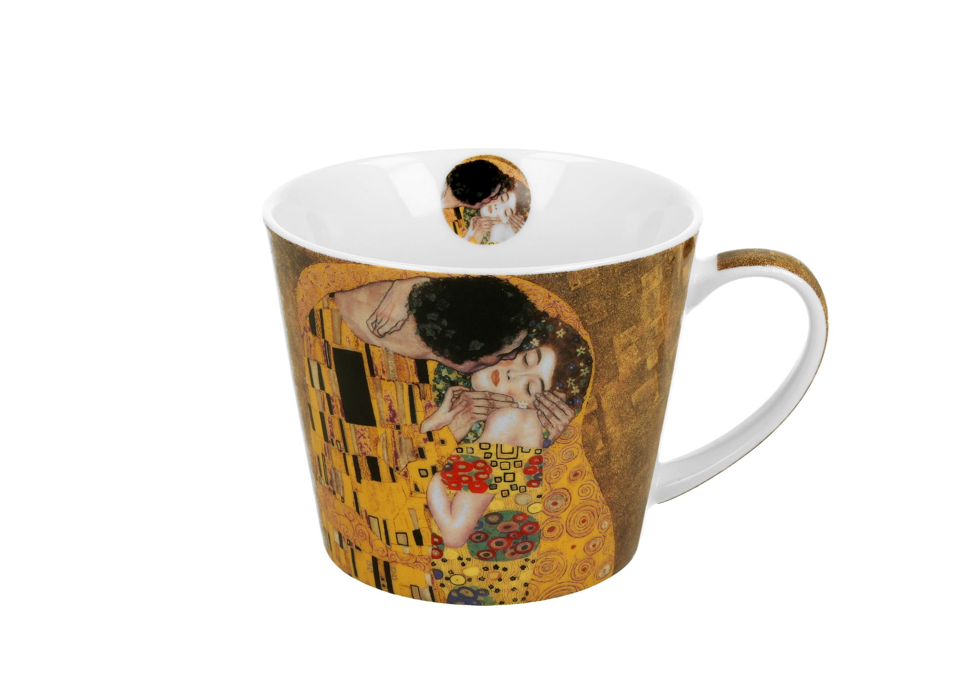 Porcelánový hrnček DUO ART GALLERY BOZK OD GUSTAVA KLIMTA 610 ml