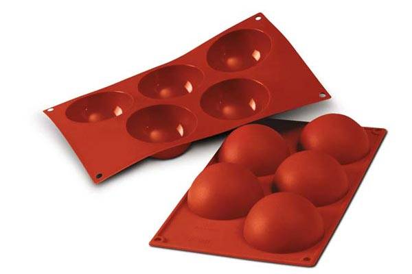 SILIKOMART Classic Semisfera SF001 - silikonová forma polokoule / forma na jedno porci