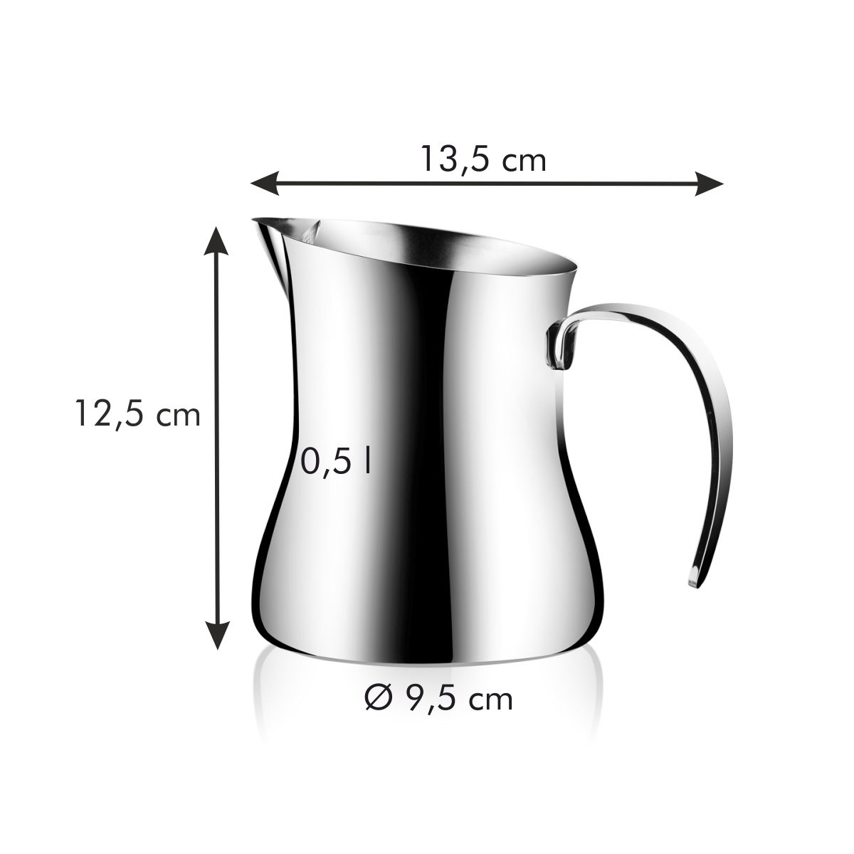 TESCOMA GrandCHEF 0,5 l - nerezová konvička na mléko