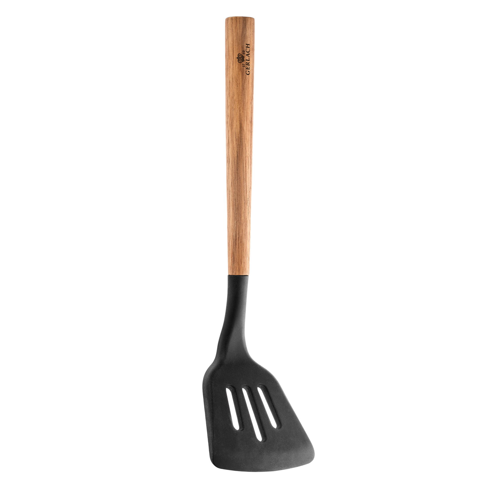GERLACH Natur 36 cm - silikonová ažurová kuchyňská lžíce