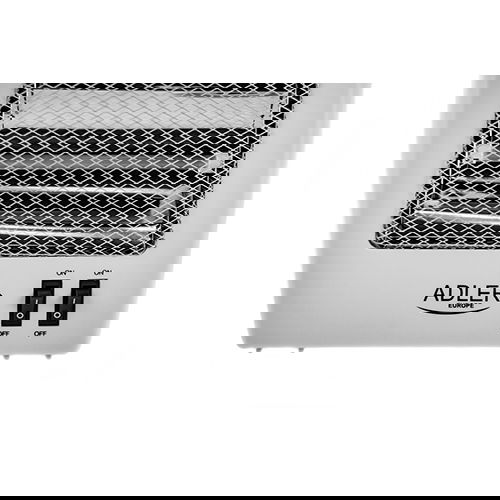 ADLER Domowy 800 W biały - grzejnik halogenowy plastikowy