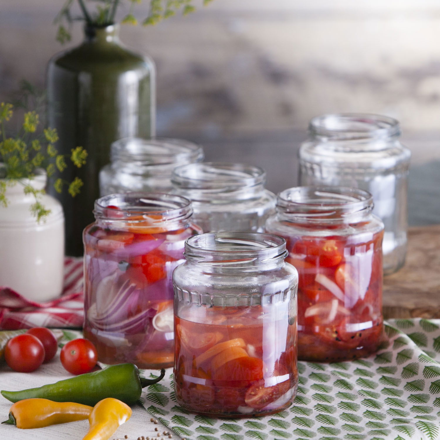 FRUIT twist sklenice 0,7 l 6 ks.