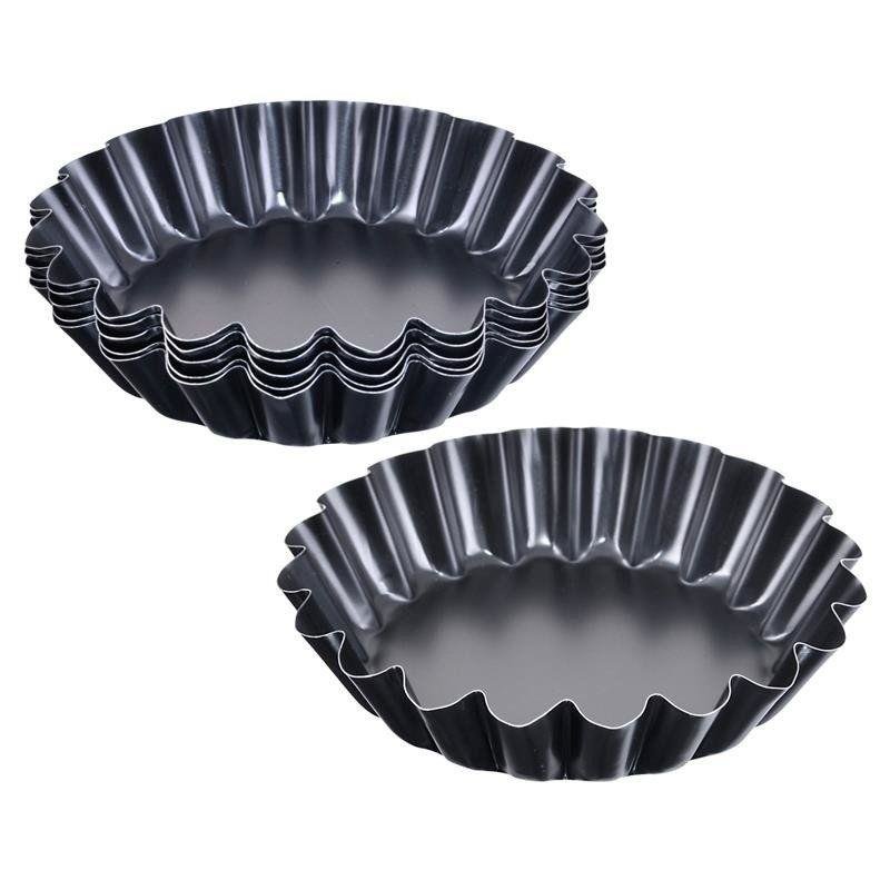 Formičky na mazurky kovové BAKING KITCHEN 6 ks