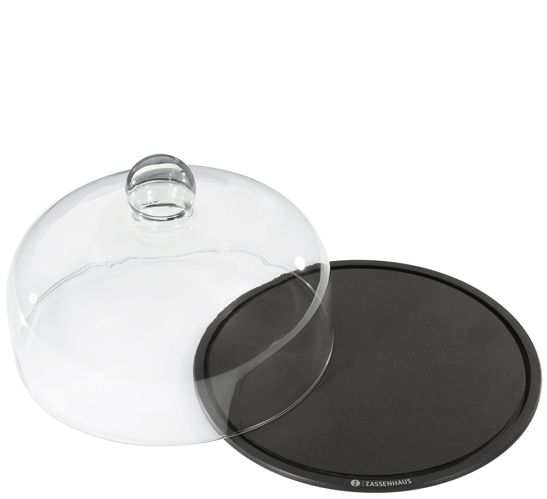 ZASSENHAUS Comfort Plus 28 cm - prkénko na servírování sýrů a občerstvení s klochem
