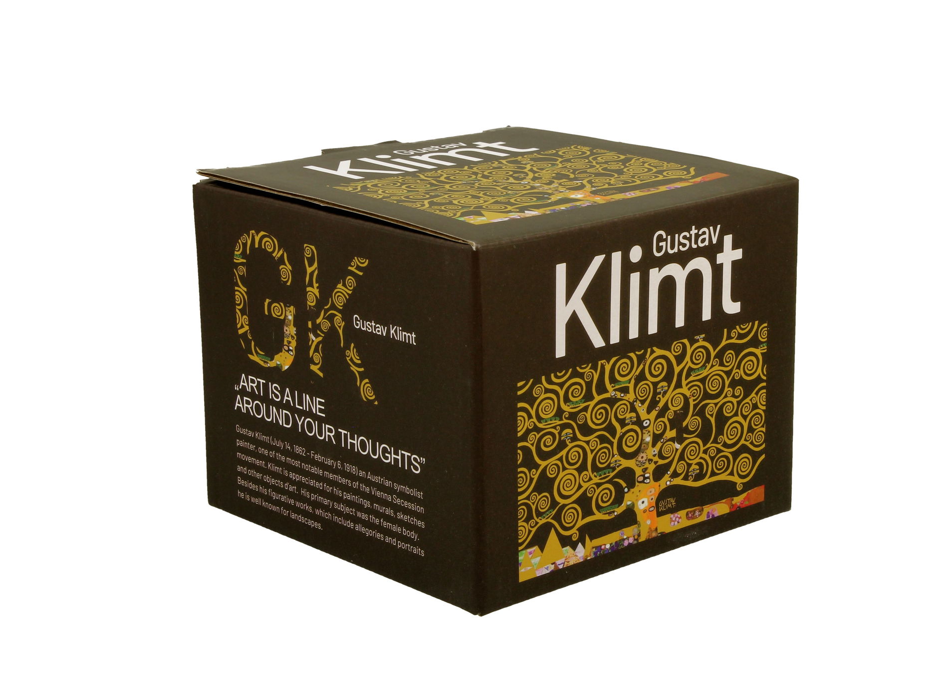 Porcelánový hrnček DUO ART GALLERY TREE OF LIFE BY GUSTAV KLIMT 600 ml