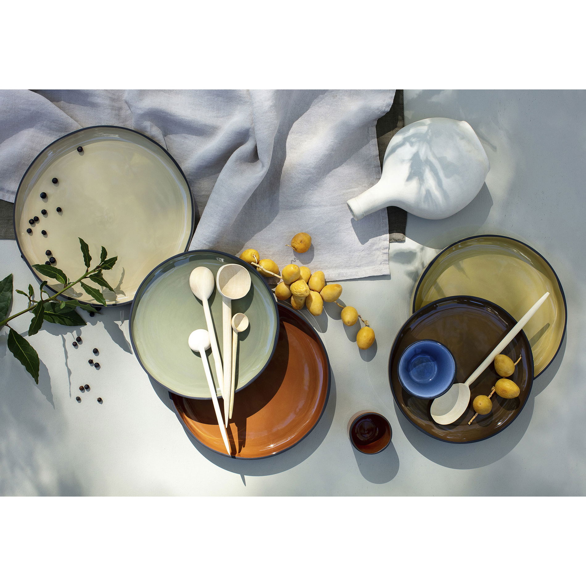REVOL Caractere Kardamon 26 cm - talerz obiadowy płytki porcelanowy