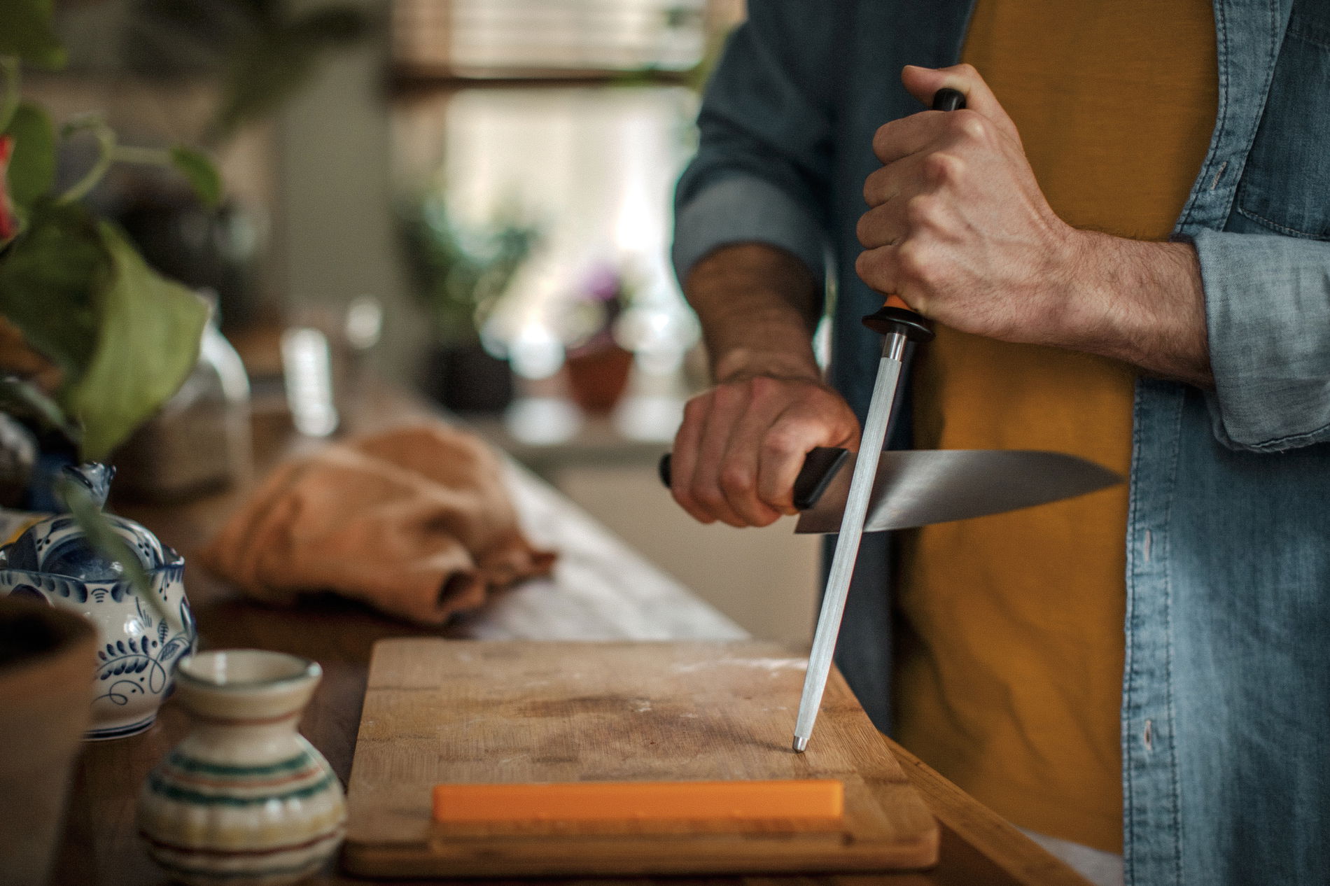 FISKARS Functional Form 20 cm – nerezová brousek na nože (ostřič)