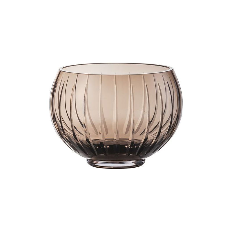 ZWIESEL 1872 SIGNUM MINI BRONZE křišťálová váza na květiny 10 cm