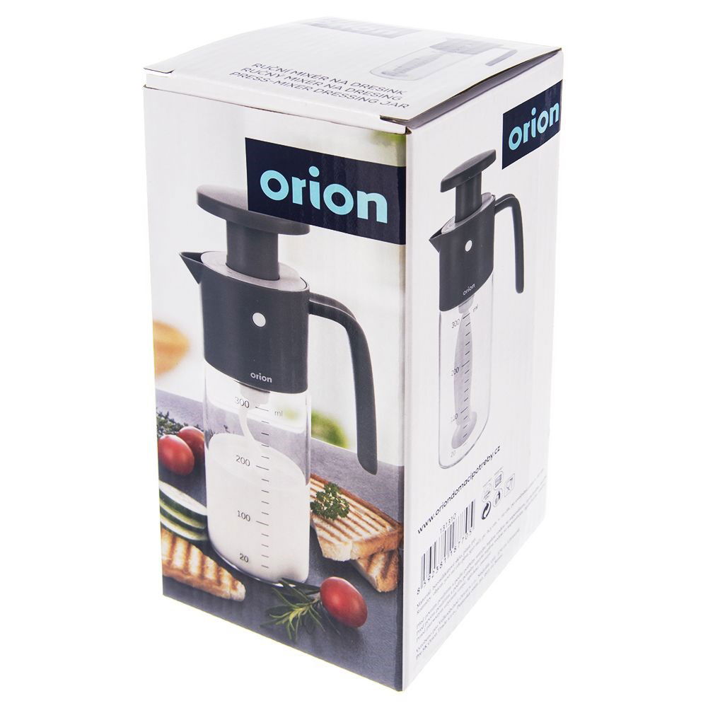 Skleněný shaker na omáčky a dresinky 0,35 l