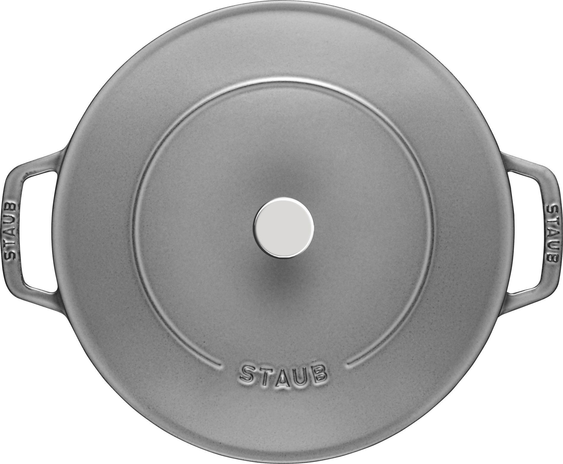 STAUB 24 cm - železná panvica s pokrievkou