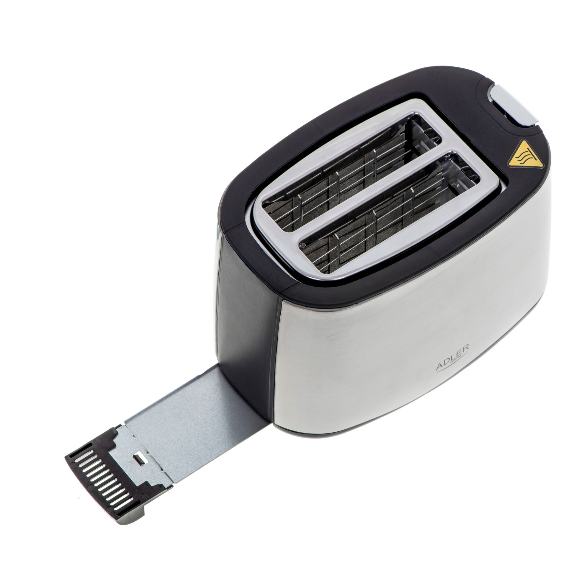 ADLER AD 3214 900 W - elektrický toustovač s mřížkou na housky