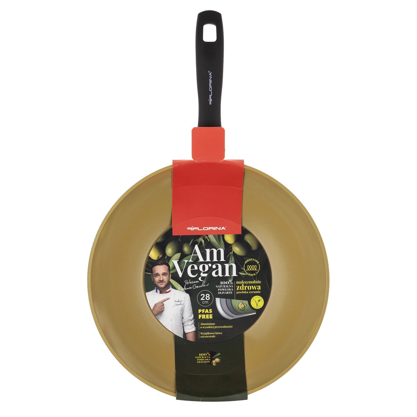 Nepřilnavá pánev / wok FLORINA AMVEGAN 28 cm