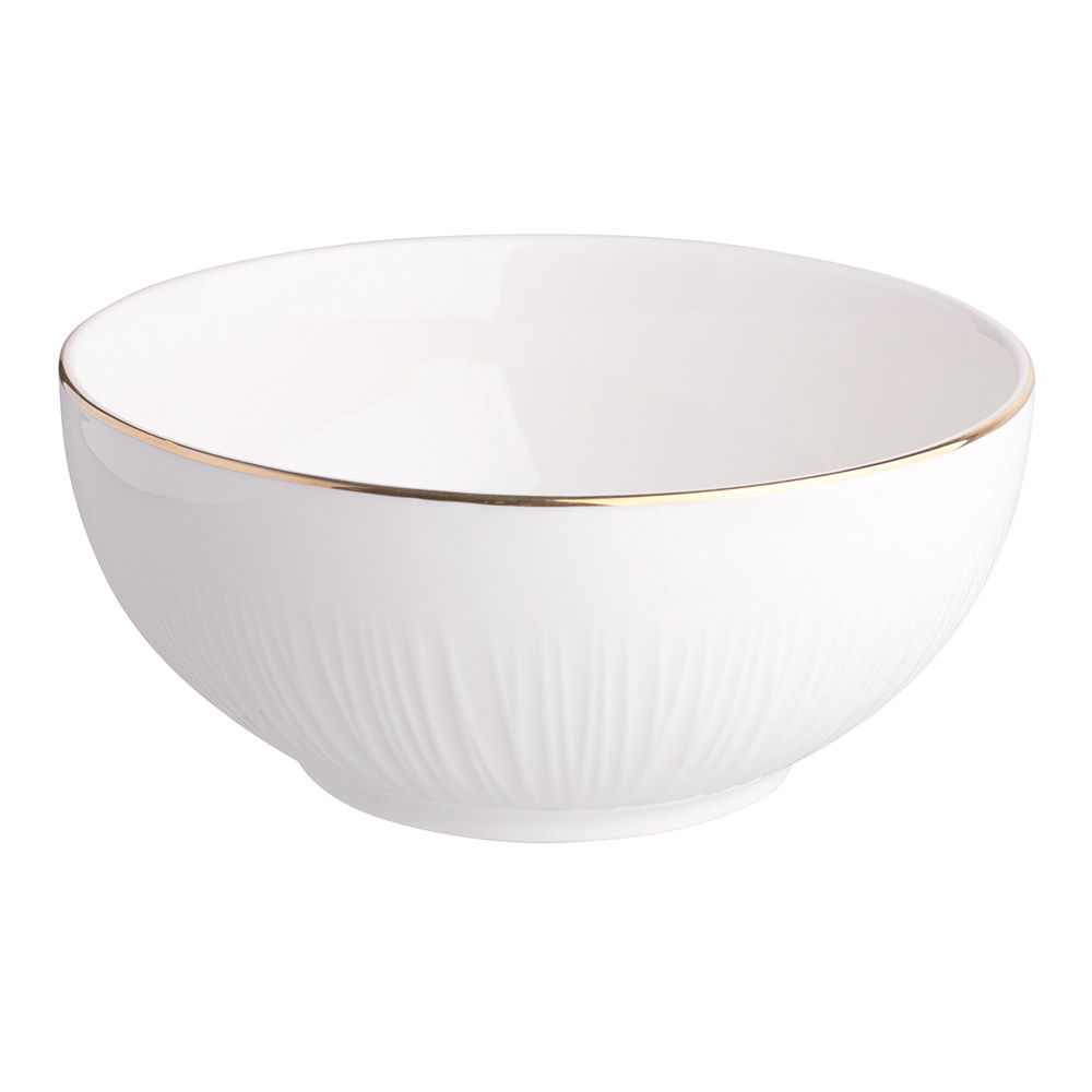 Miska / Porcelánová miska ALESSIA ZLATÁ ČIARA 0,55 l