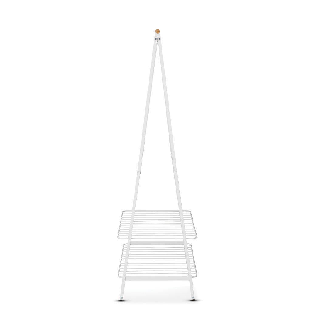 BRABANTIA Linn 99,5 x 190 cm biały - wieszak / suszarka na ubrania ze stali nierdzewnej