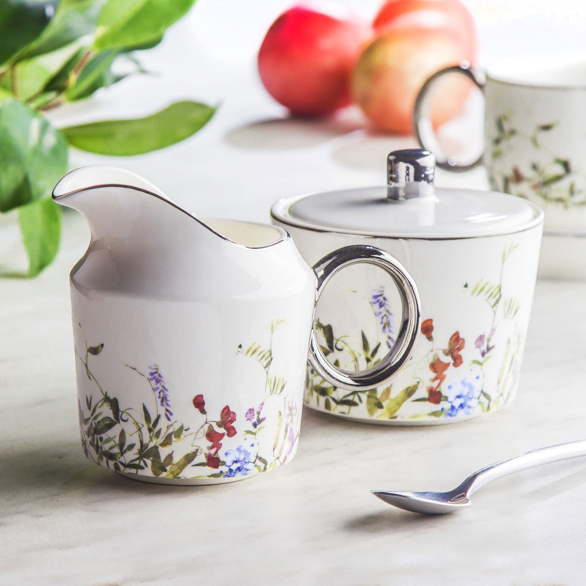 Cukrárenská a mliečna porcelánová AFFEK DESIGN ELFIQUE BIELE 270 ml