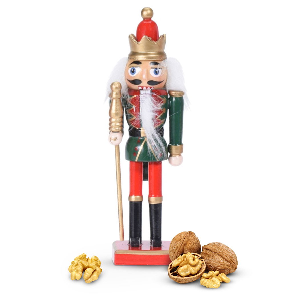 Figúrka vianočná DEDKO NA ORECHY 15 cm