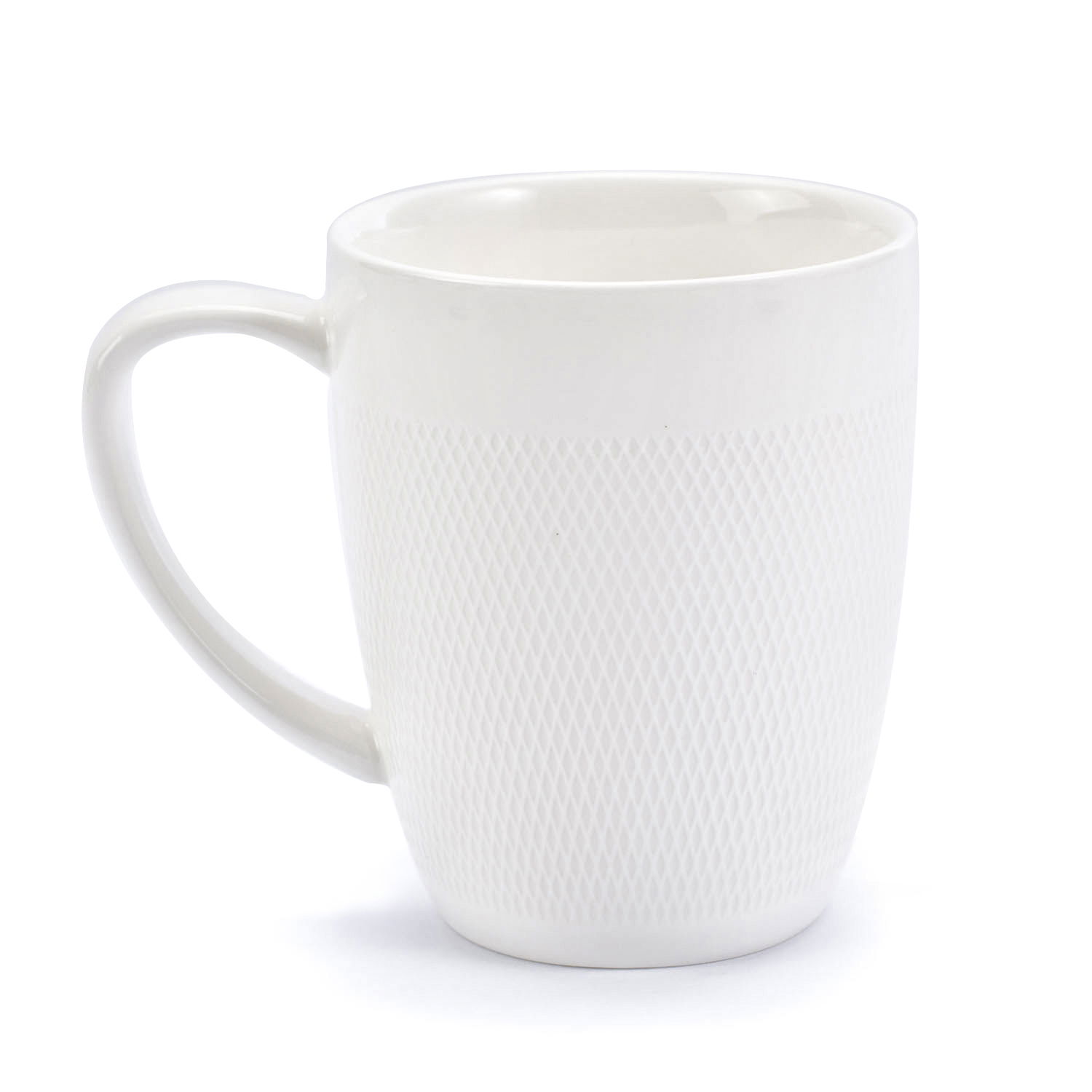 Porcelánový hrnek FLORINA CORTINA BÍLÝ 330 ml