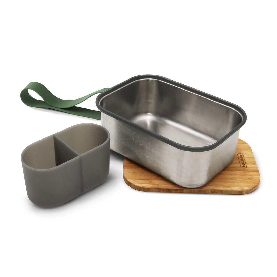 BLACK BLUM 1,25 l - obedová krabička / raňajková krabička z nerezovej ocele
