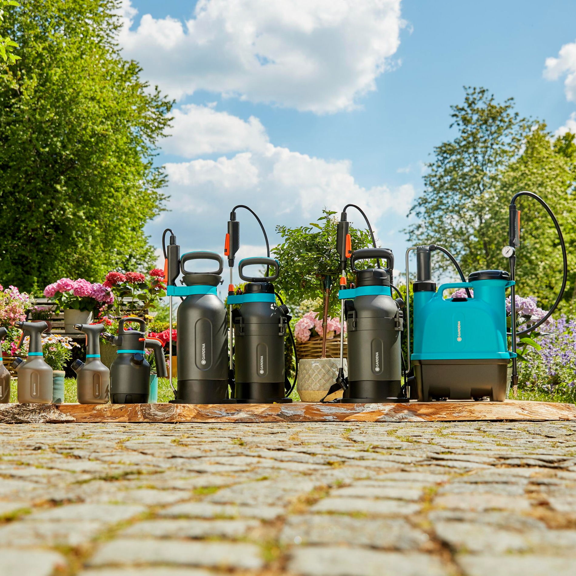 GARDENA Záhradný rozprašovač 5 l - postrekovač / tlakový ručný rozprašovač