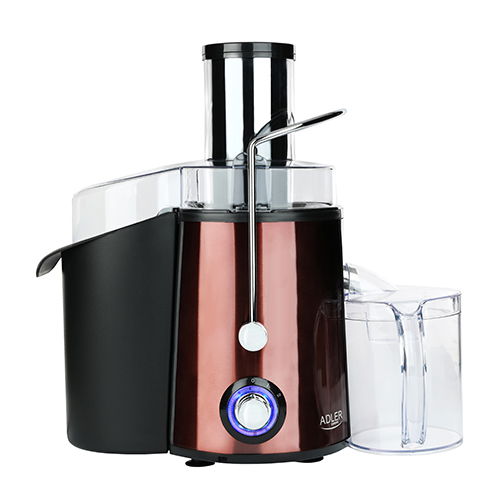 ADLER AD 4129 1000 W - odšťavovač / lis na šťavu z nerezovej ocele
