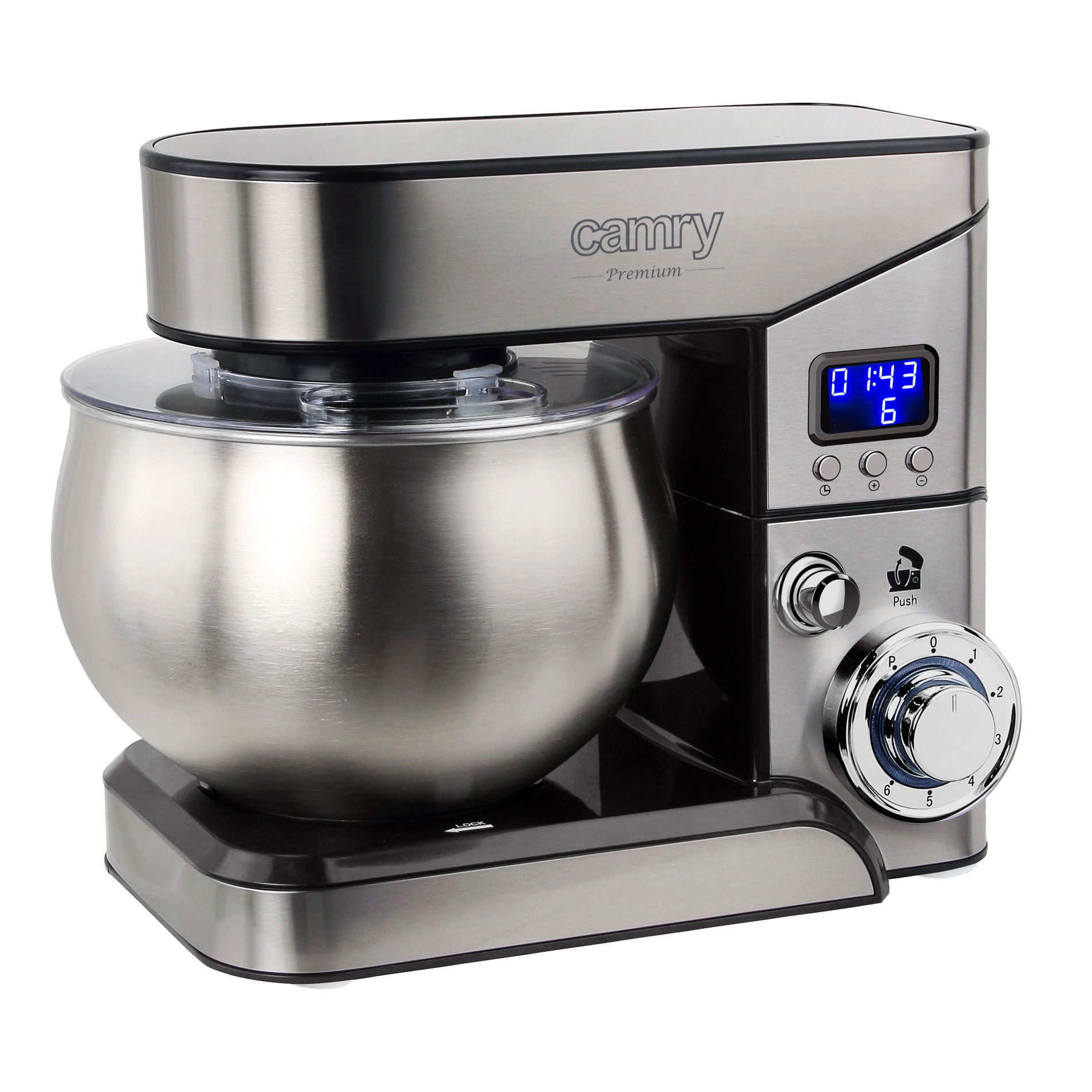 CAMRY CR 4223 2000 W - planetární robot / kuchyňský mixér s mísou