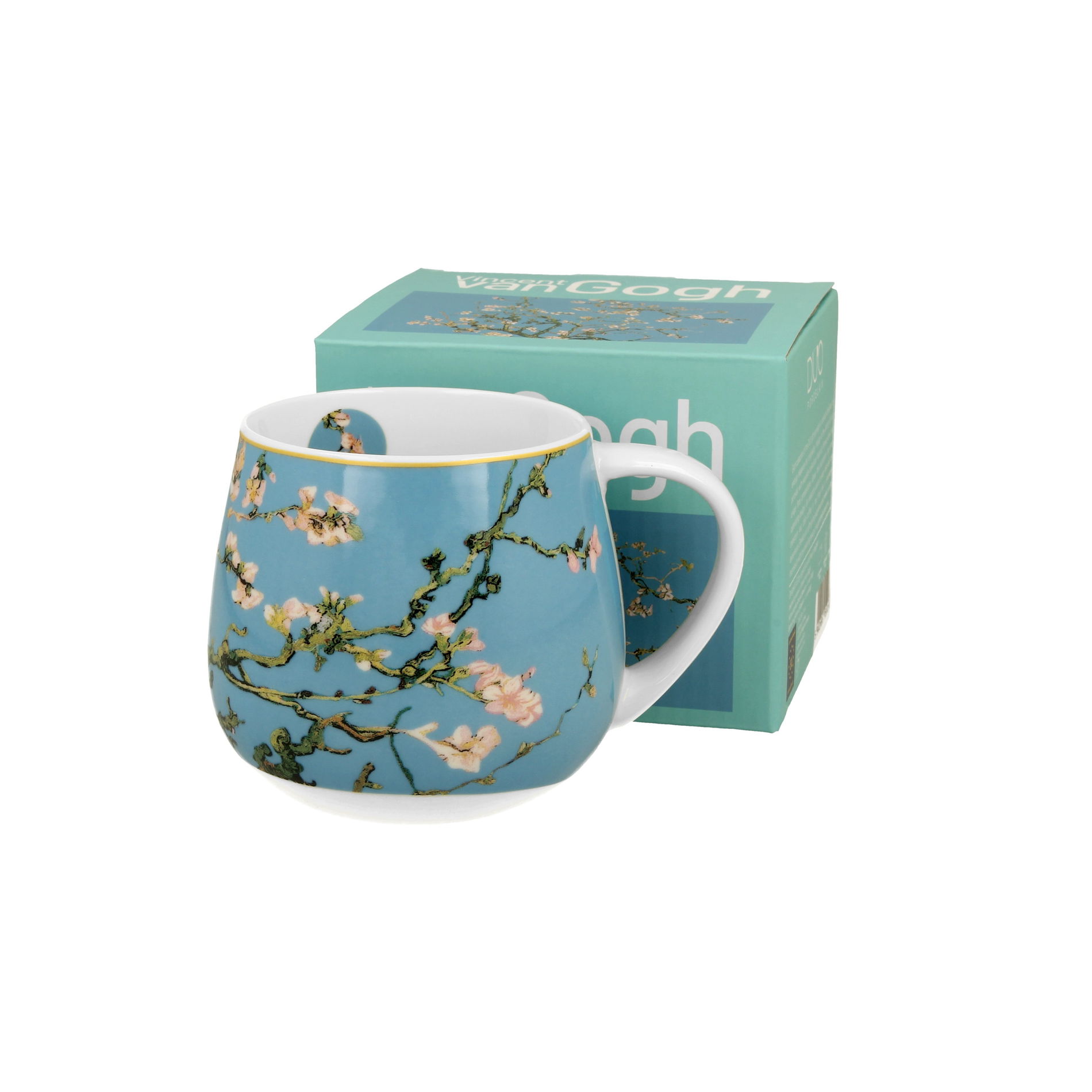 Porcelánový hrnek DUO ART GALLERY ALMOND BLOSSOM BY V. VAN GOGH 430 ml
