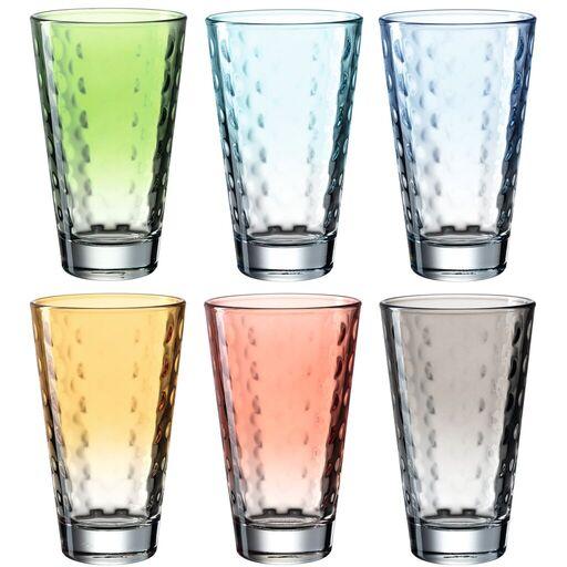 Sklenice na nápoje a pití LEONARDO OPTIC 300 ml 6 ks.