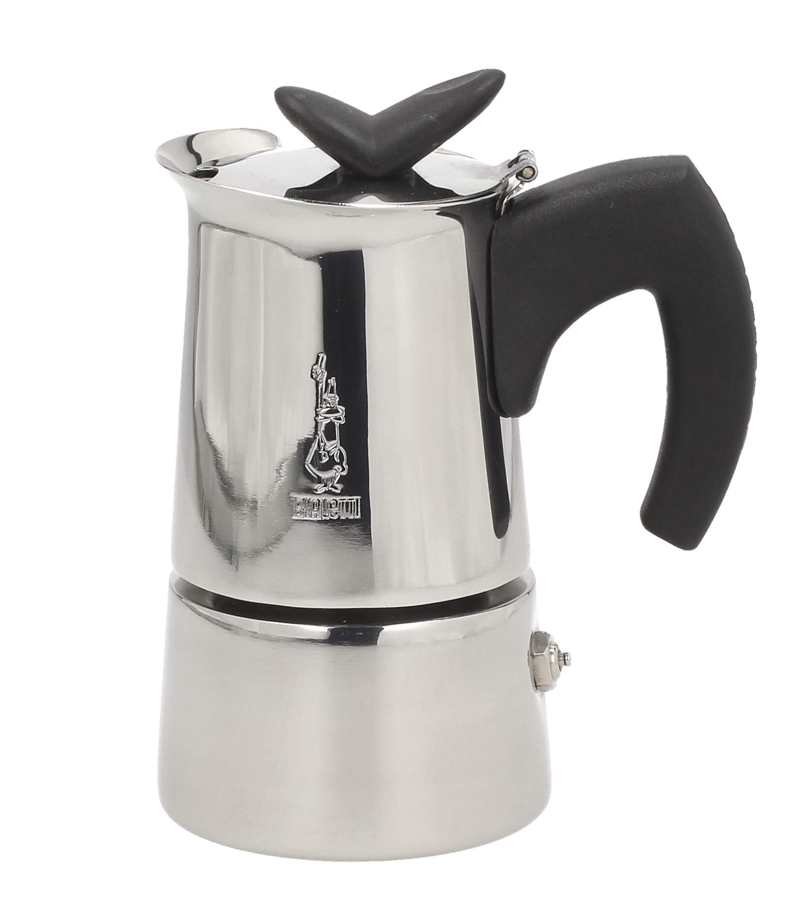 BIALETTI Musa Restyling 2 šálky espressa (2 tz) - ocelový tlakový kávovar