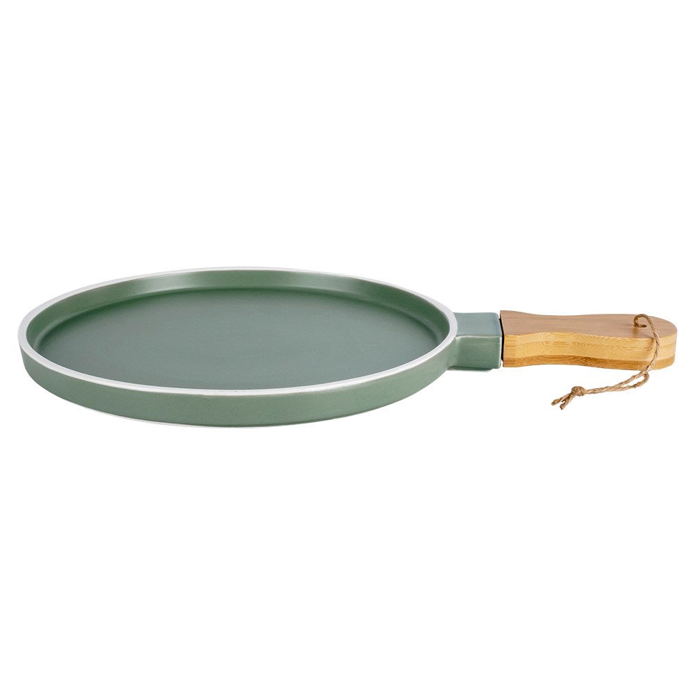 NAVA Terrestrial 26,5 cm - talerz do serwowania przekąsek porcelanowy