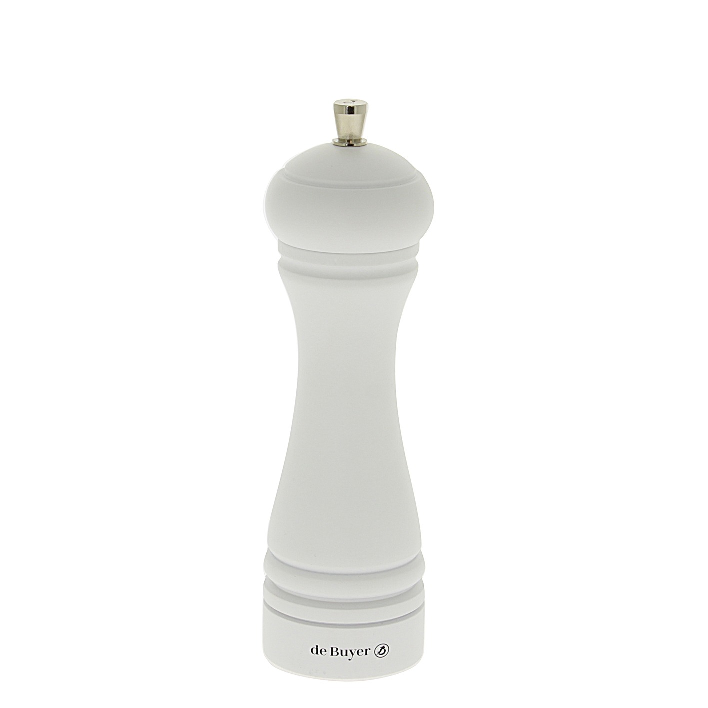 DE BUYER Java 18 cm biały - młynek do pieprzu drewniany ręczny DE BUYER Java 18 cm biały - młynek do pieprzu drewniany ręczny