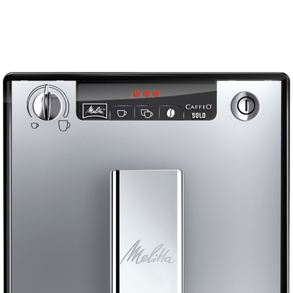 MELITTA Caffeo Solo 1400 W stříbrná - tlakový kávovar