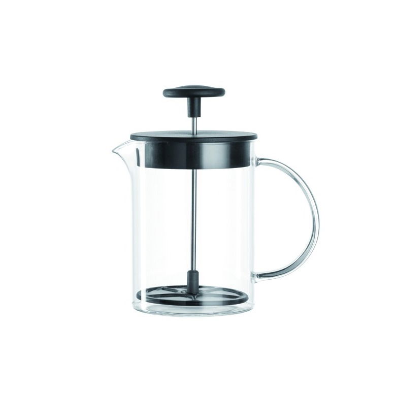 Ručný sklenený šľahač na mlieko LEONARDO CAFFE PER ME 0,75 l