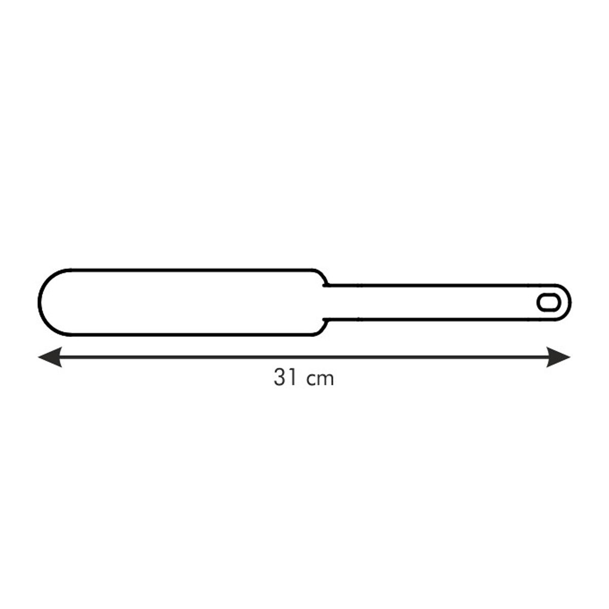 TESCOMA Space Line 31 cm černá - nylonová kuchyňská obracečka