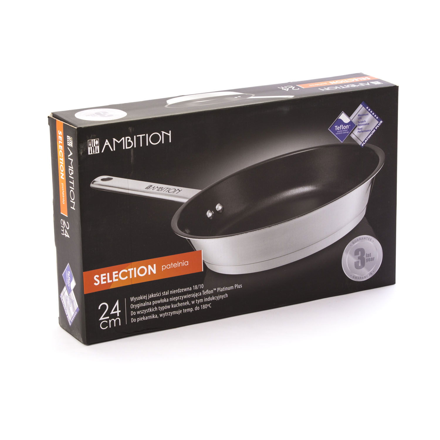 Teflonová panvica AMBITION SELECTION 24 cm
