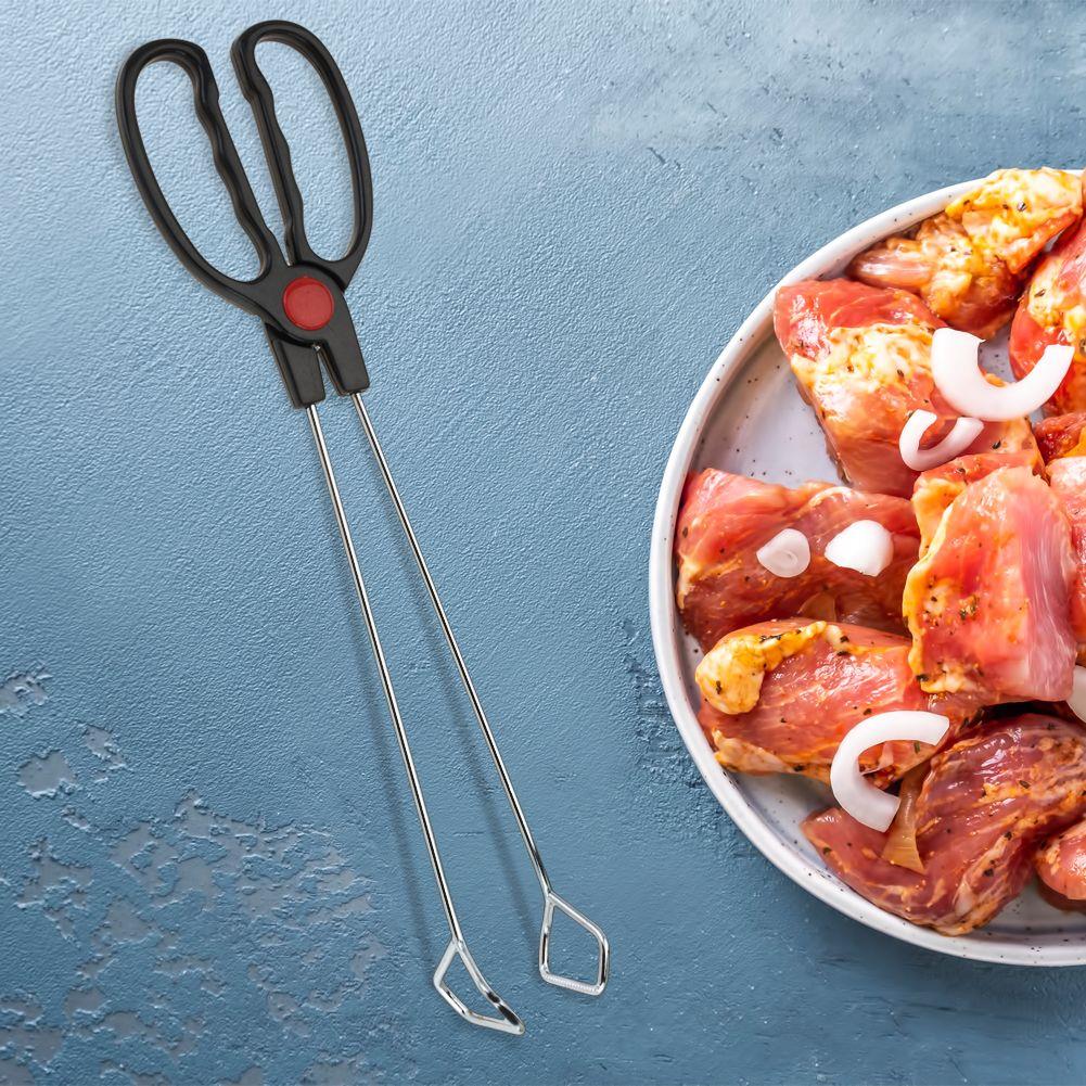 Univerzálne kuchynské kliešte z nehrdzavejúcej ocele SUMMER GRILL 35,5 cm