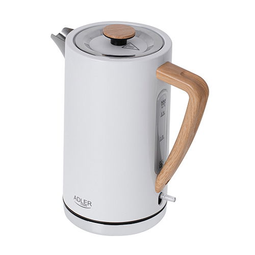ADLER Strix 1347w 1,7 l - bezdrátová elektrická konvice z kovu