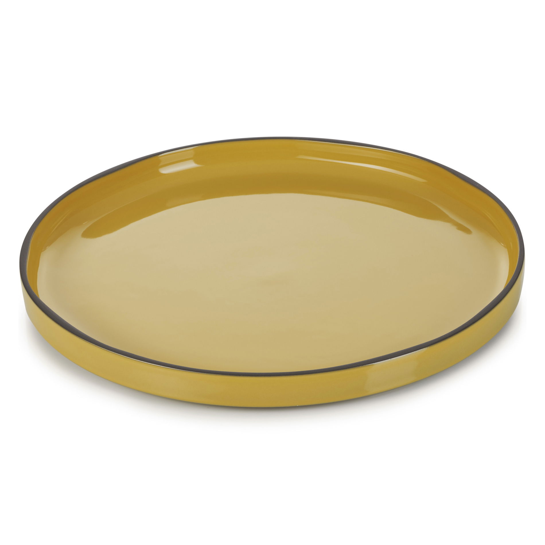 Plochý tanier 28 cm kurkuma CARACTERE - REVOL (novinka)