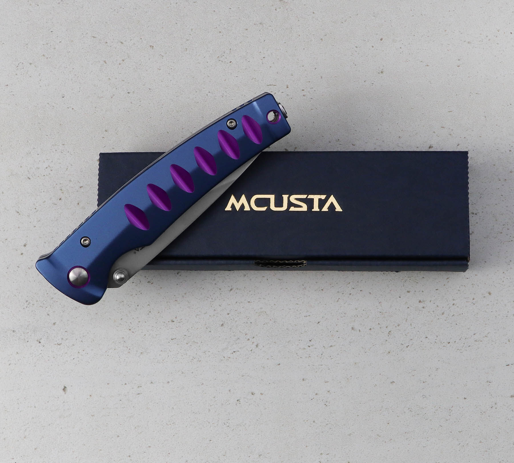MCUSTA Katana 8,5 cm - japoński nóż składany składany ze stali nierdzewnej