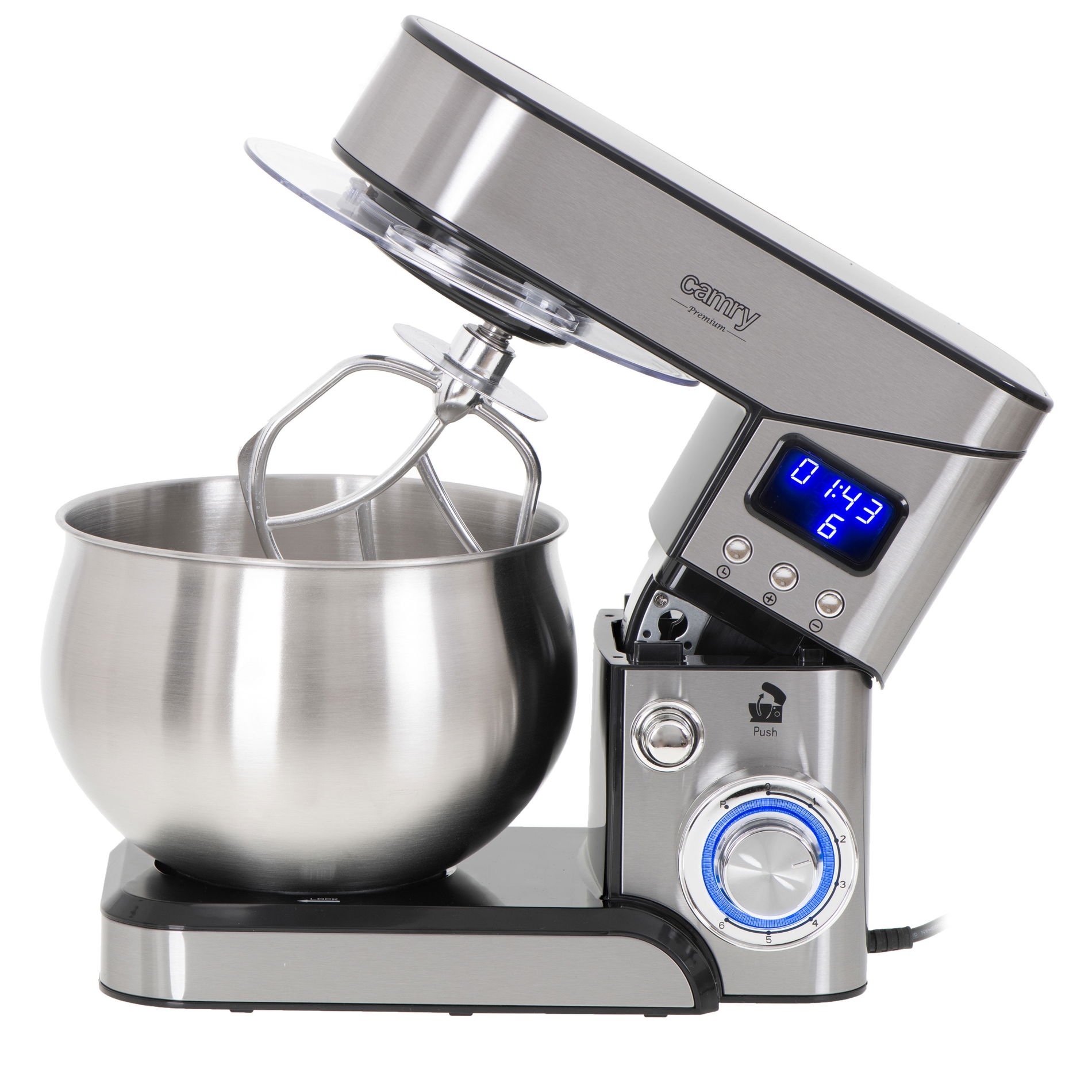 CAMRY CR 4223 2000 W - planetární robot / kuchyňský mixér s mísou