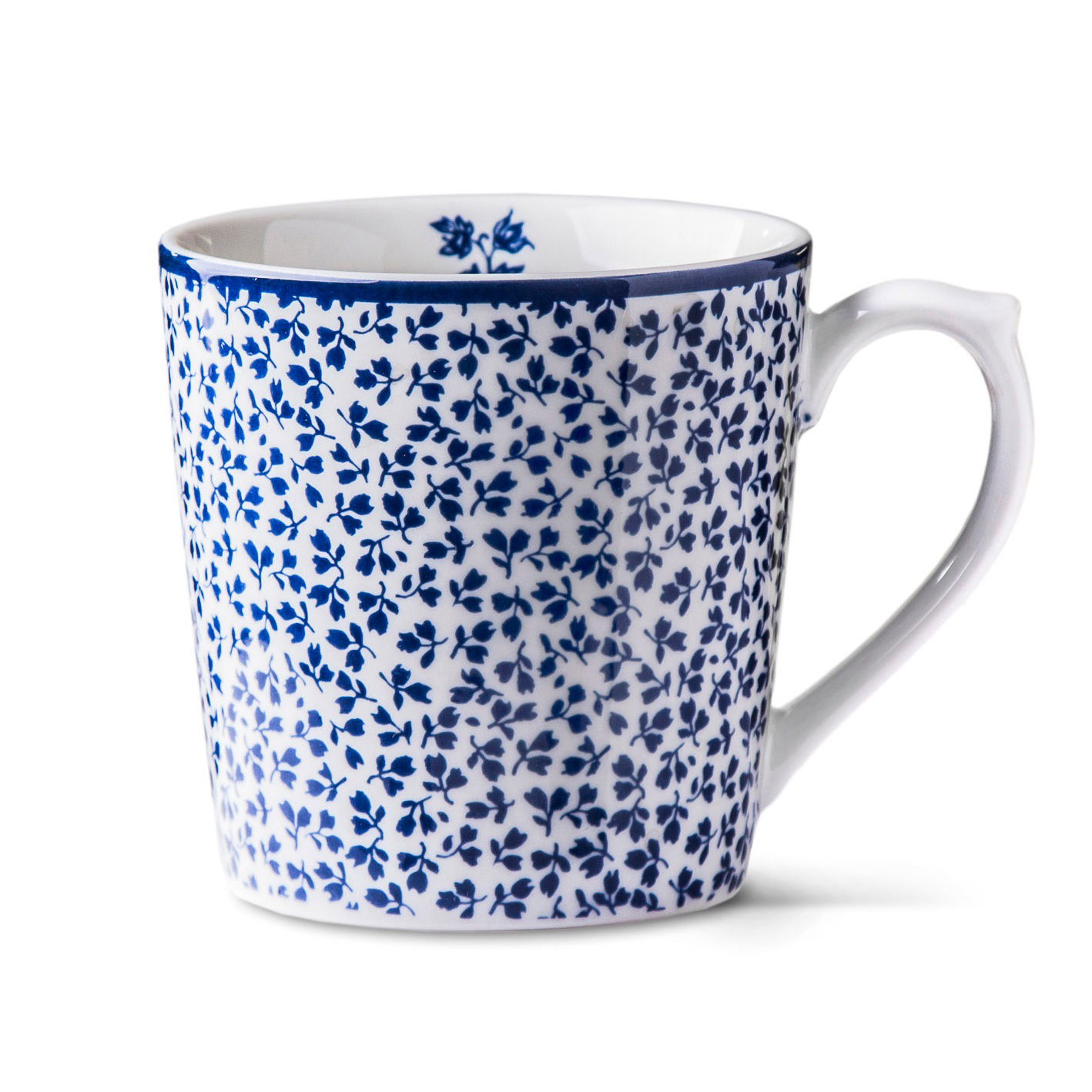 Porcelánový hrnček LAURA ASHLEY FLORIS BIELY 250 ml