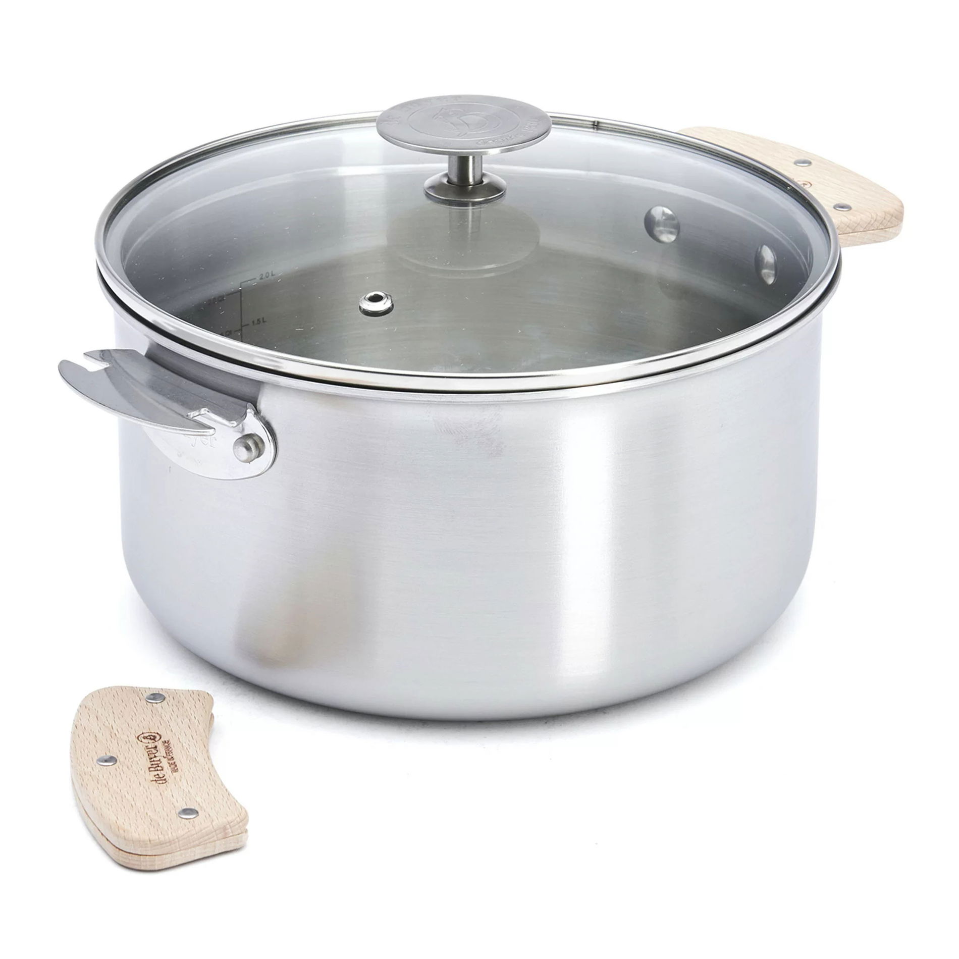 DE BUYER Alchimy Loqy 2,5 l - nerezový hrniec